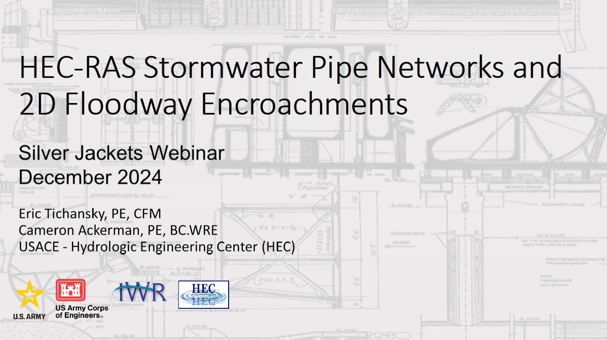 Silver Jackets December 2024 Webinar Title Slide